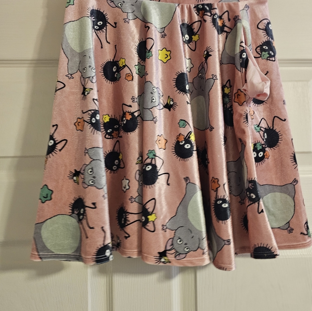 Hot Topic Velvet Skirt